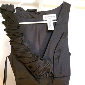BRAND NEW, WITH TAGS, BLACK COCKTAIL/EVENING DRESS